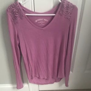 aeropostale v neck long sleeve